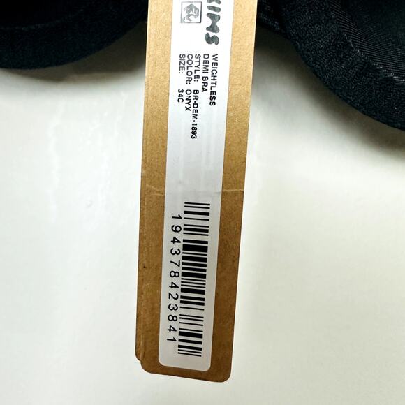 Skims NWT Onyx Weightless Underwire Demi Bra 34C - Picture 4 of 6